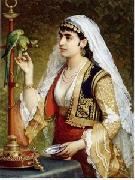 unknow artist Arab or Arabic people and life. Orientalism oil paintings 140